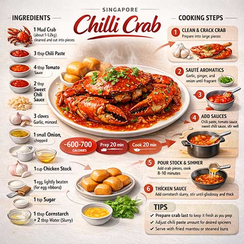 Chilli Crab Infographics