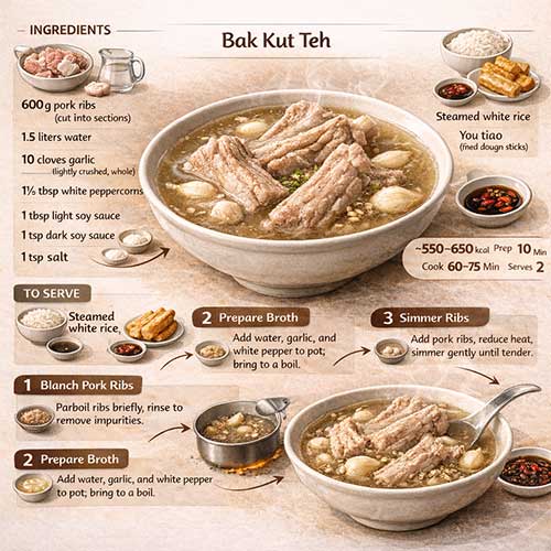Bak kut Teh Infographics