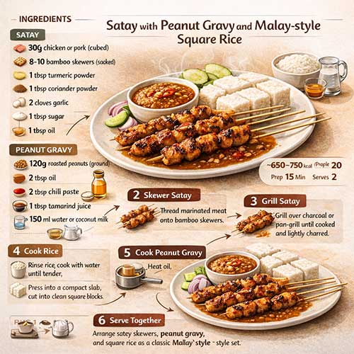 Satay Infographics