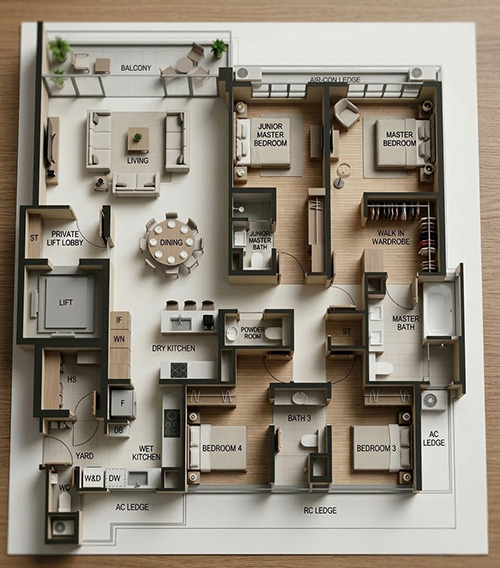 ai 2d design house layout 9