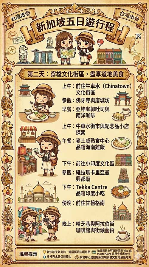 Travel Itinerary Poster 2